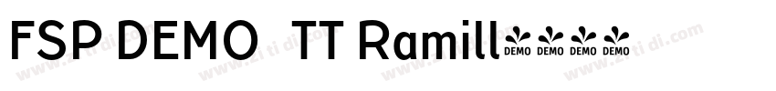 FSP DEMO   TT Ramill字体转换